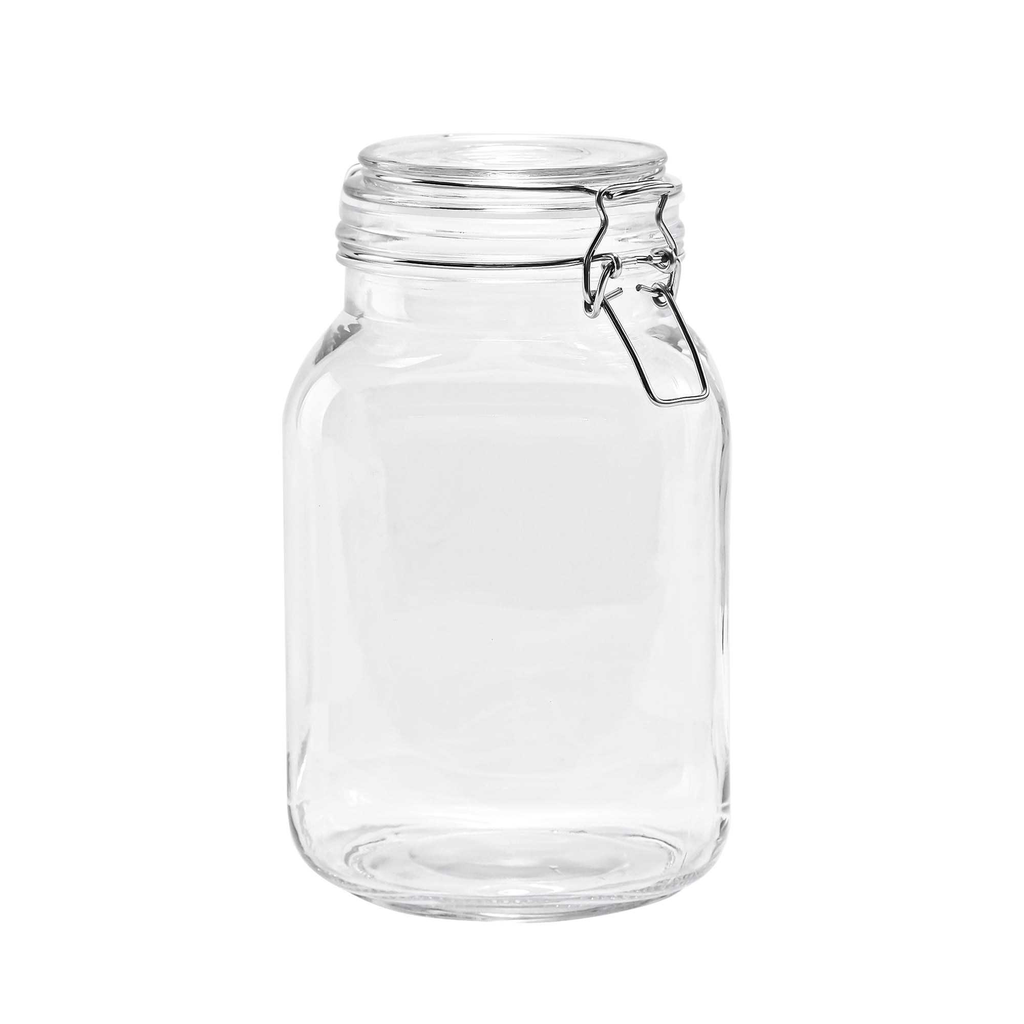 Food Storage Glass Jar - 67 oz Glass Airtight Food Storage