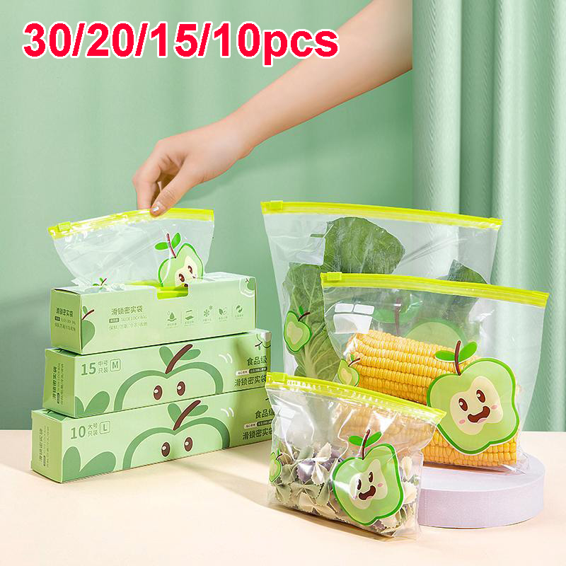 Reusable Zip Lock Bag Food Gra - Food Storage Reusable Bags recension och pris