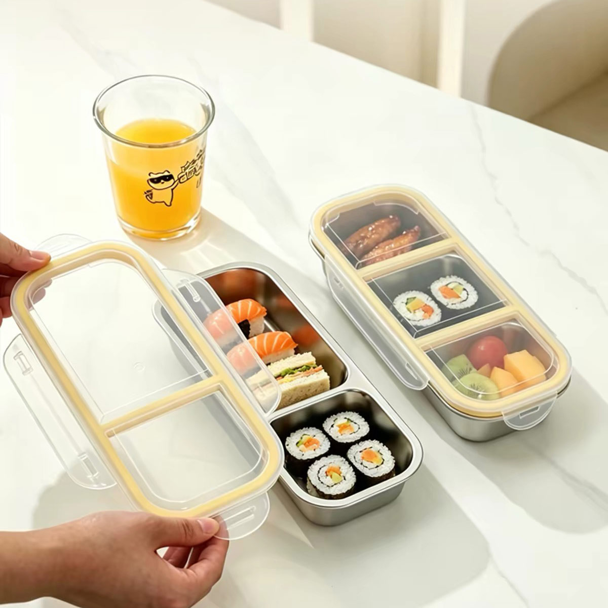 Stainless Steel Food Storage B - Food Storage Box Stainless Steel recension och pris