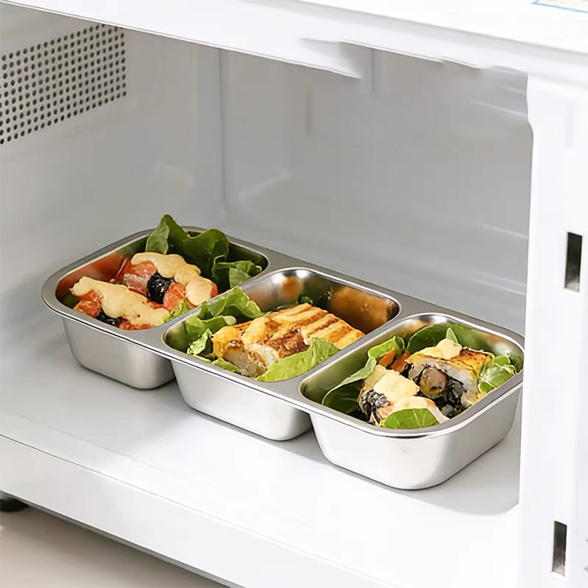 Stainless Steel Food Storage B - Food Storage Box Stainless Steel recension och pris