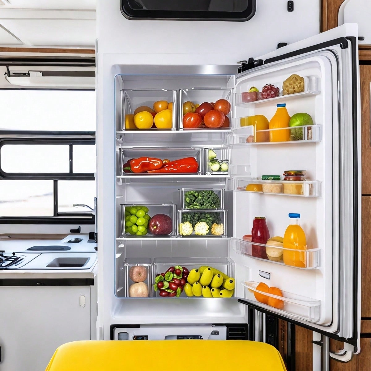 7/14 Pack Stackable Fridge Org - Food Storage Kitchen Cabinet recension och pris