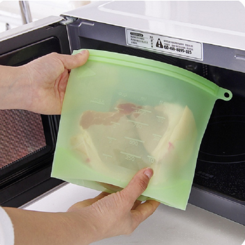 5pcs Silicone Food Storage Con - Food Storage Silicone Bags recension och pris