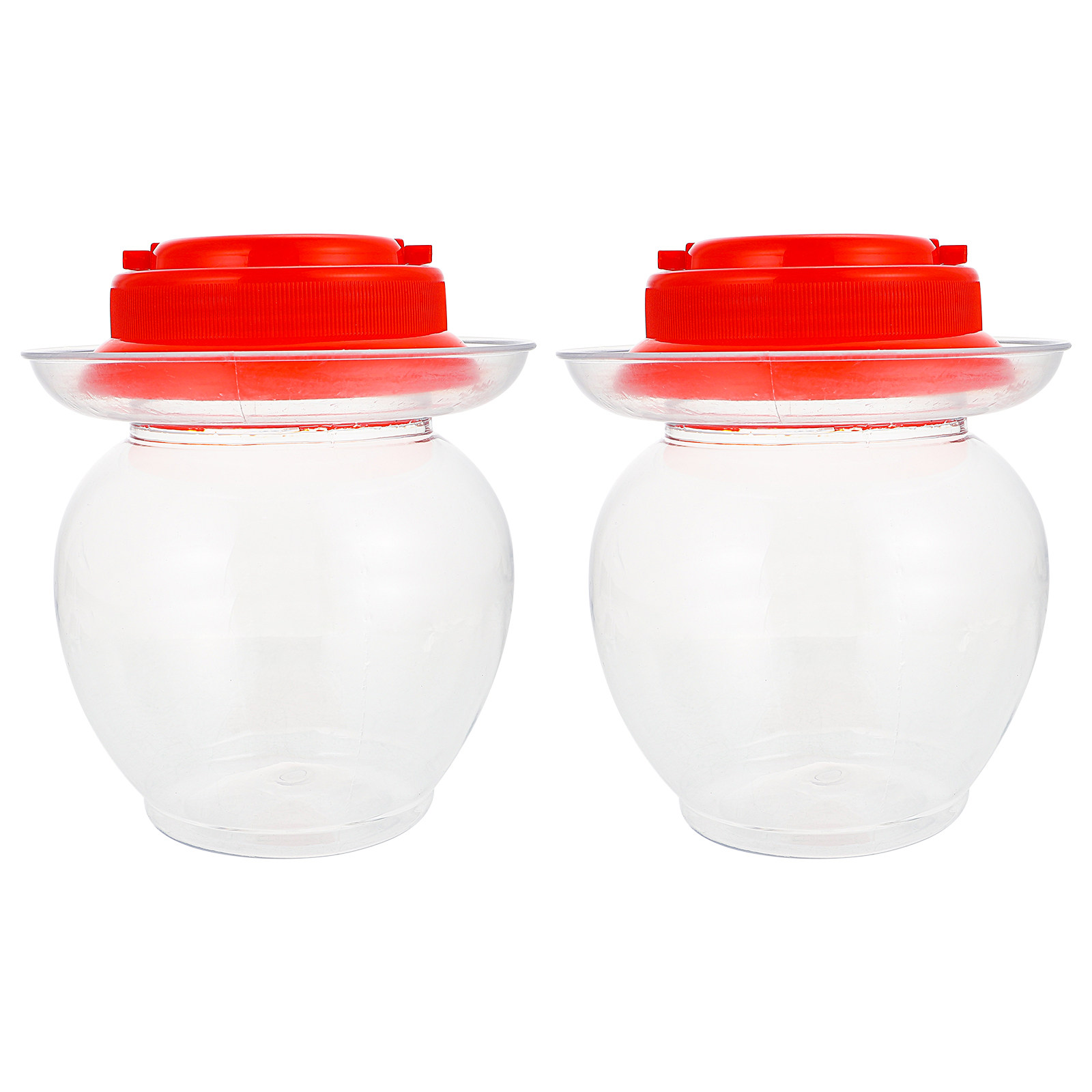 2Pcs Pickle Jar Household Plas - Food Storage Plastic Container recension och pris