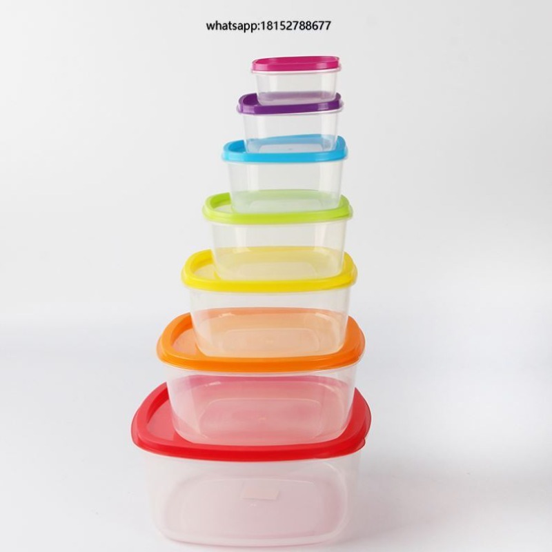 Rainbow 7pcs Food Container Pl - Food Storage Plastic Container recension och pris