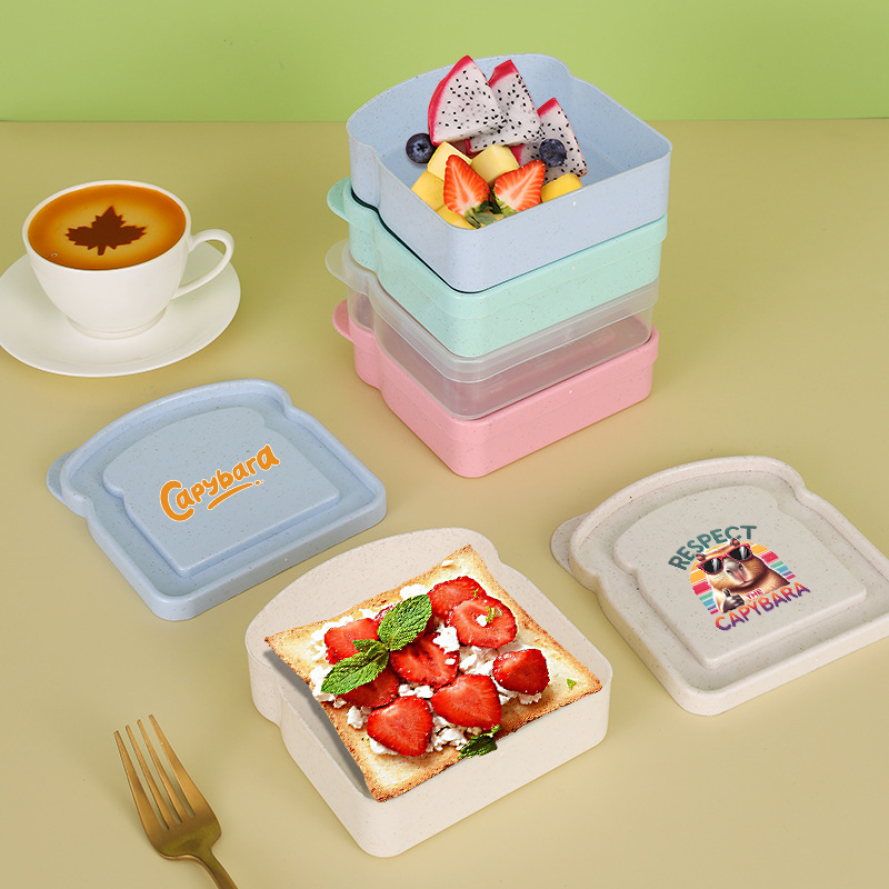 Capybara Sandwich Food Storage - Food Storage Plastic Container recension och pris