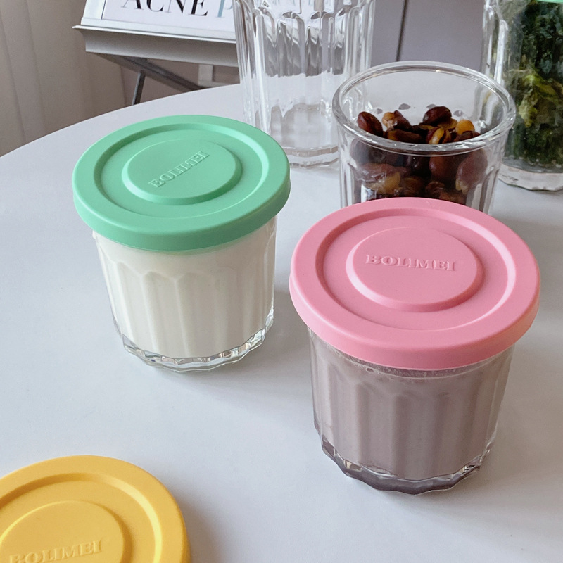 Color Cover Glass Sealed Tank  - Food Storage Glass Box recension och pris