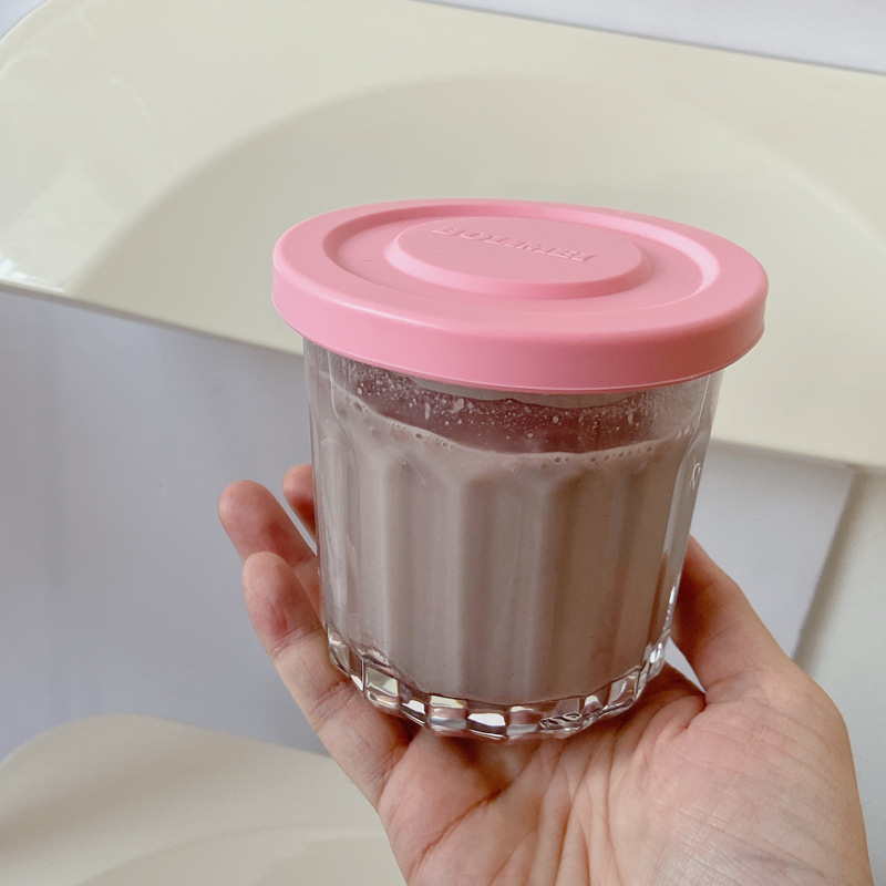 Color Cover Glass Sealed Tank  - Food Storage Glass Box recension och pris