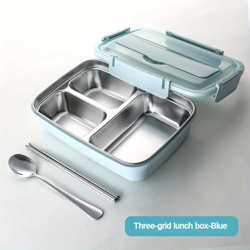 Easy-Clean Bento Container For - Food Storage Box Stainless Steel recension och pris