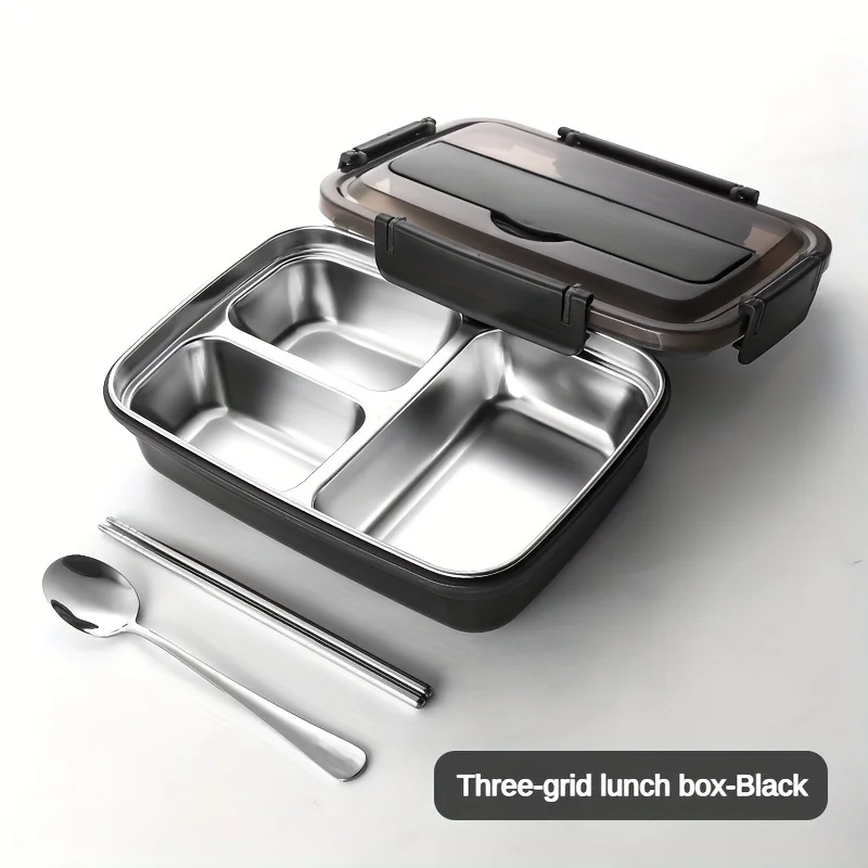 Easy-Clean Bento Container For - Food Storage Box Stainless Steel recension och pris
