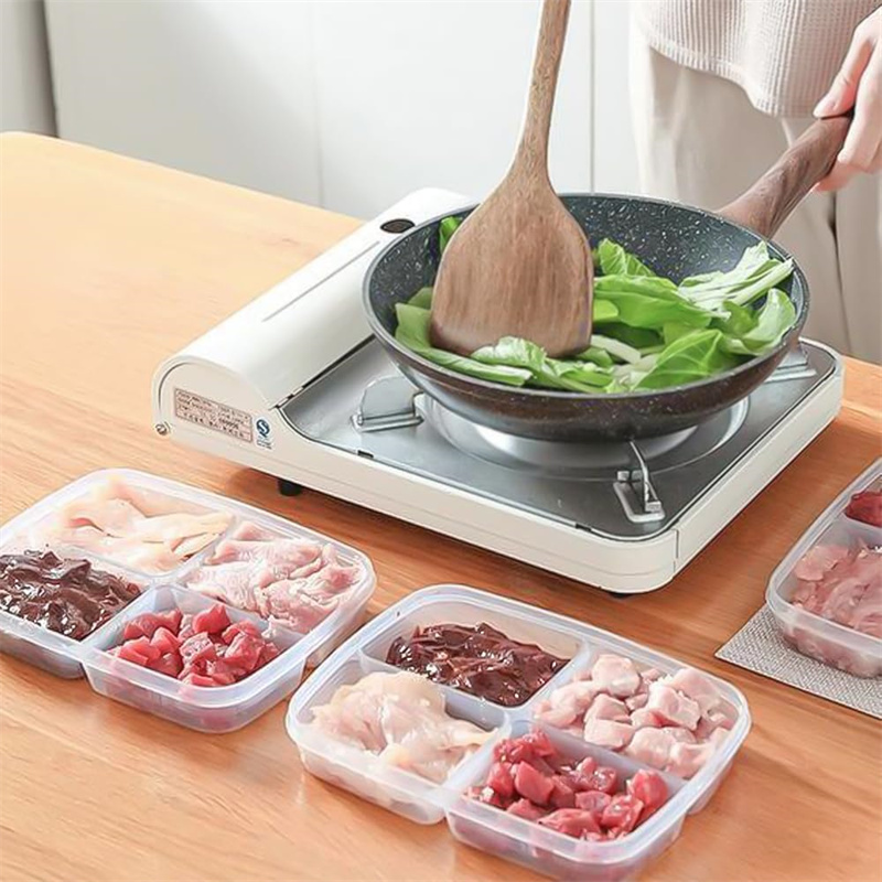 1PCS 4 Grids Food Fruit Storag - Food Storage For Refrigerator recension och pris