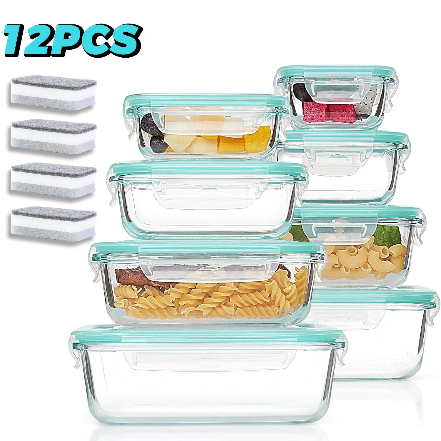 Portable Glass Kitchen Food Co - Food Storage Glass Box recension och pris