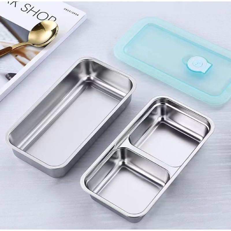 Portable Stainless Steel Fresh - Food Storage Box Stainless Steel recension och pris