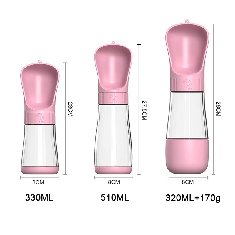 Portable Dog Water Bottle With - Food Storage Glass Box recension och pris