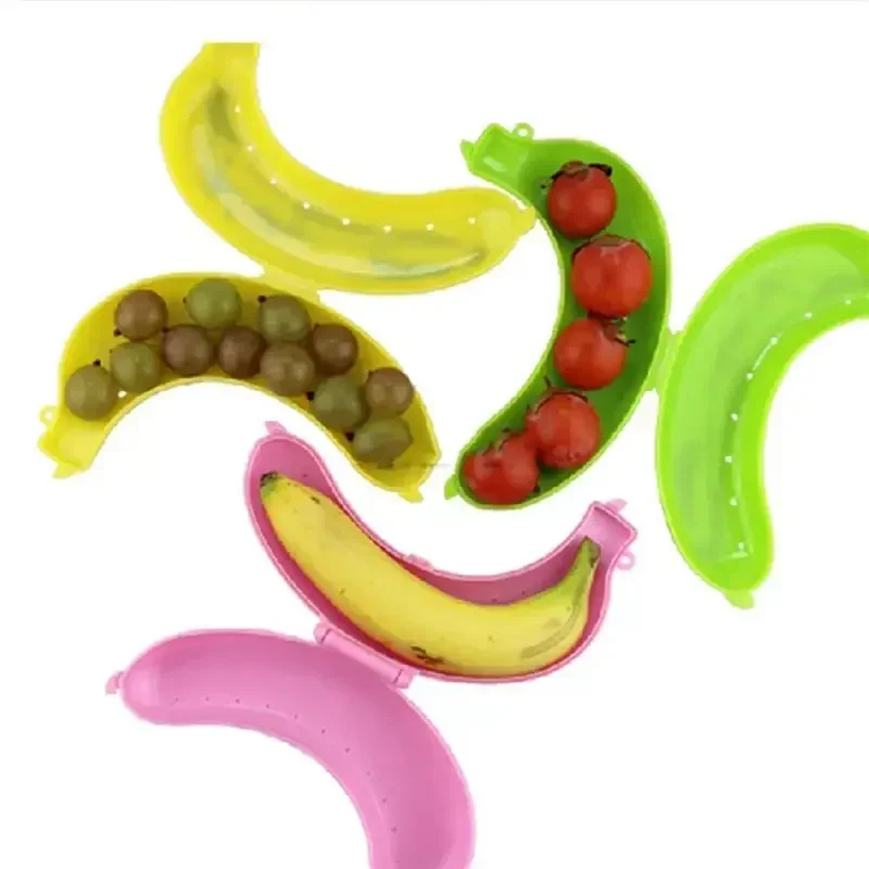 Durable Plastic Banana Contain - Food Storage Plastic Container recension och pris