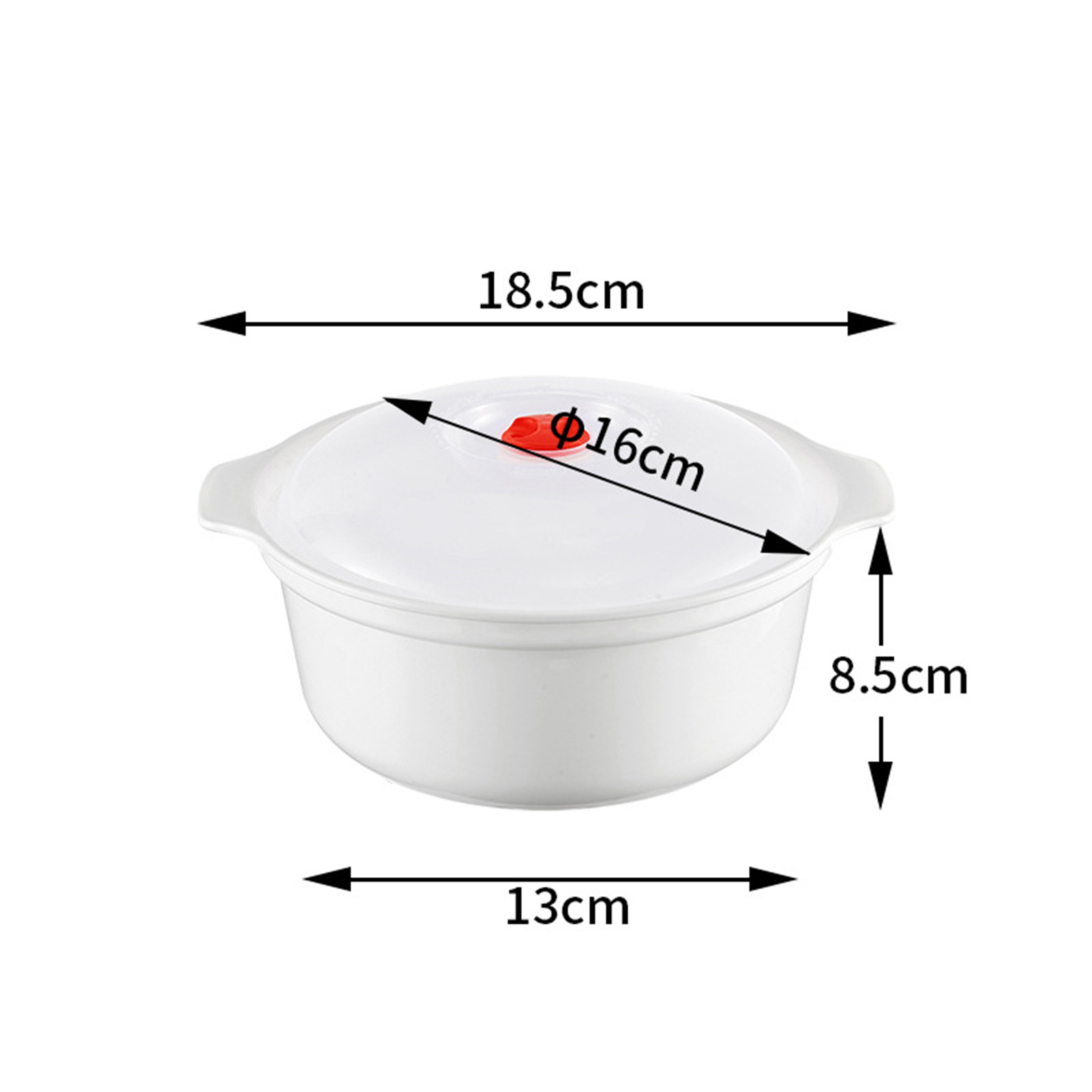 Professional Lunch Box Round F - Food Storage Plastic Container recension och pris