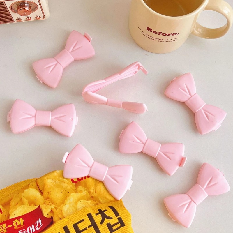 5PCS Kawaii Food Sealing Clip  - Food Storage Reusable Bags recension och pris