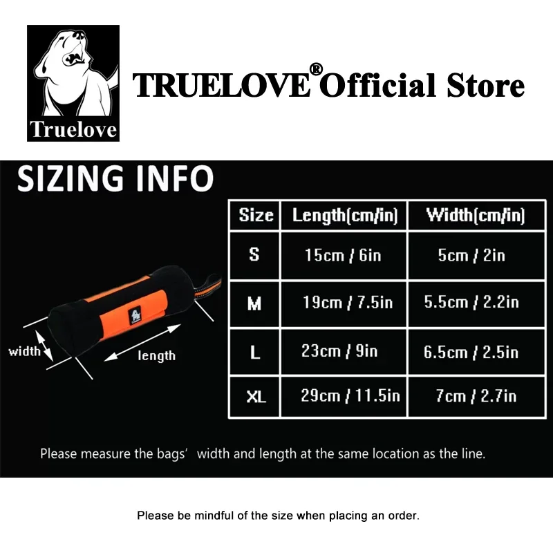 Truelove Dog Training Retrieve - Food Storage Reusable Bags recension och pris