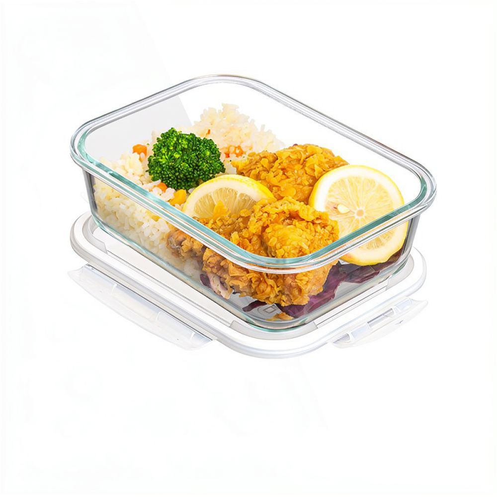 Heat Resistant Glass Food Cont - Food Storage Glass Box recension och pris