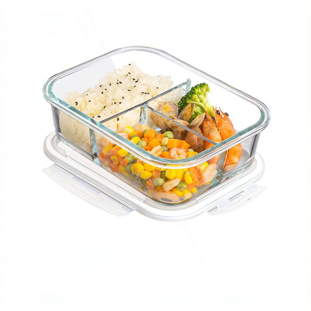 Heat Resistant Glass Food Cont - Food Storage Glass Box recension och pris