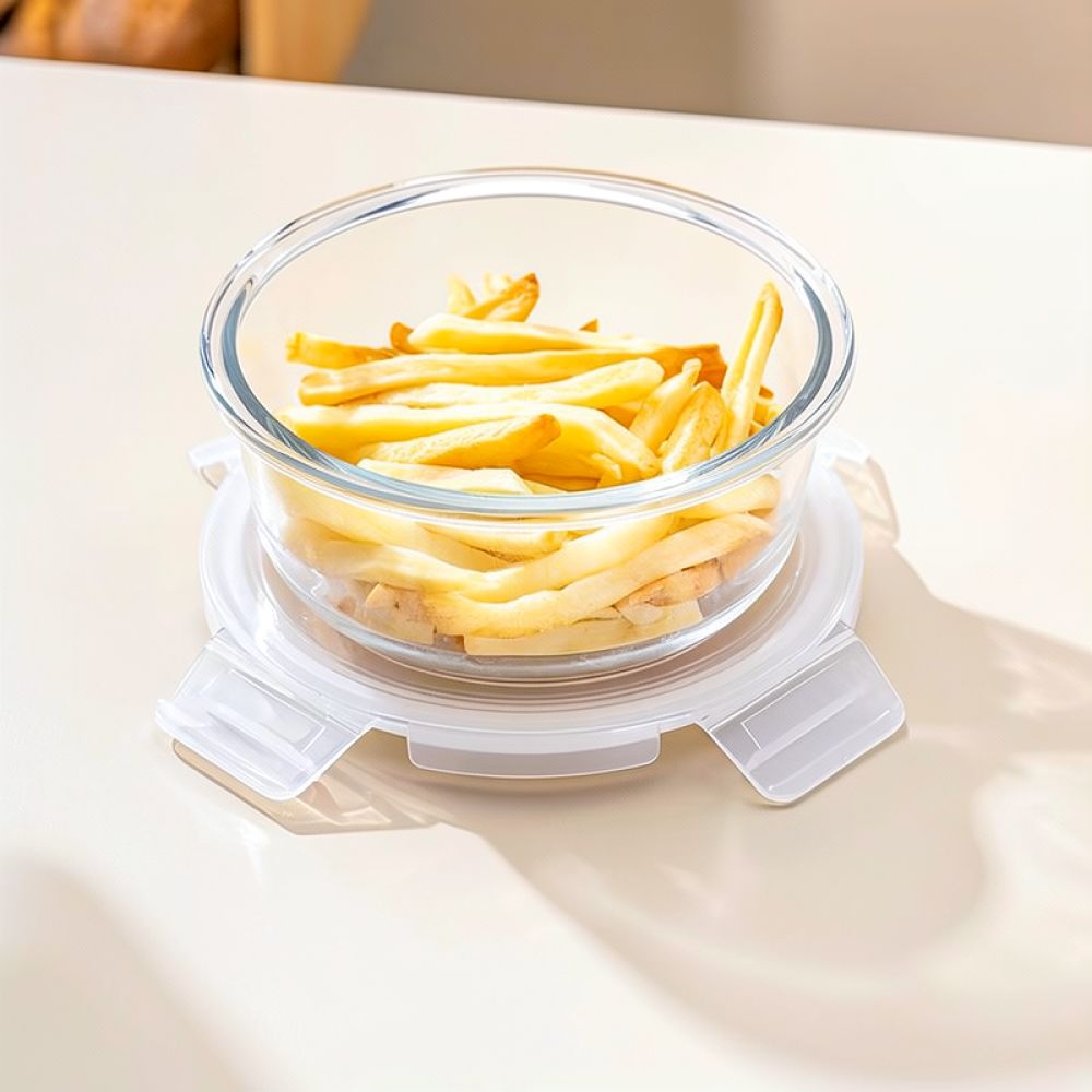 Microwave Safe Glass Bento Lun - Food Storage Glass Box recension och pris