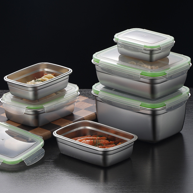 304 Stainless Steel Lunch Box  - Food Storage Box Stainless Steel recension och pris