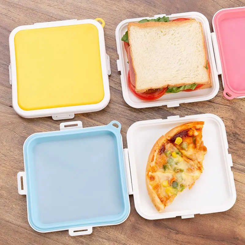 1pc Portable Sandwich Crisper  - Food Storage Silicone Bags recension och pris