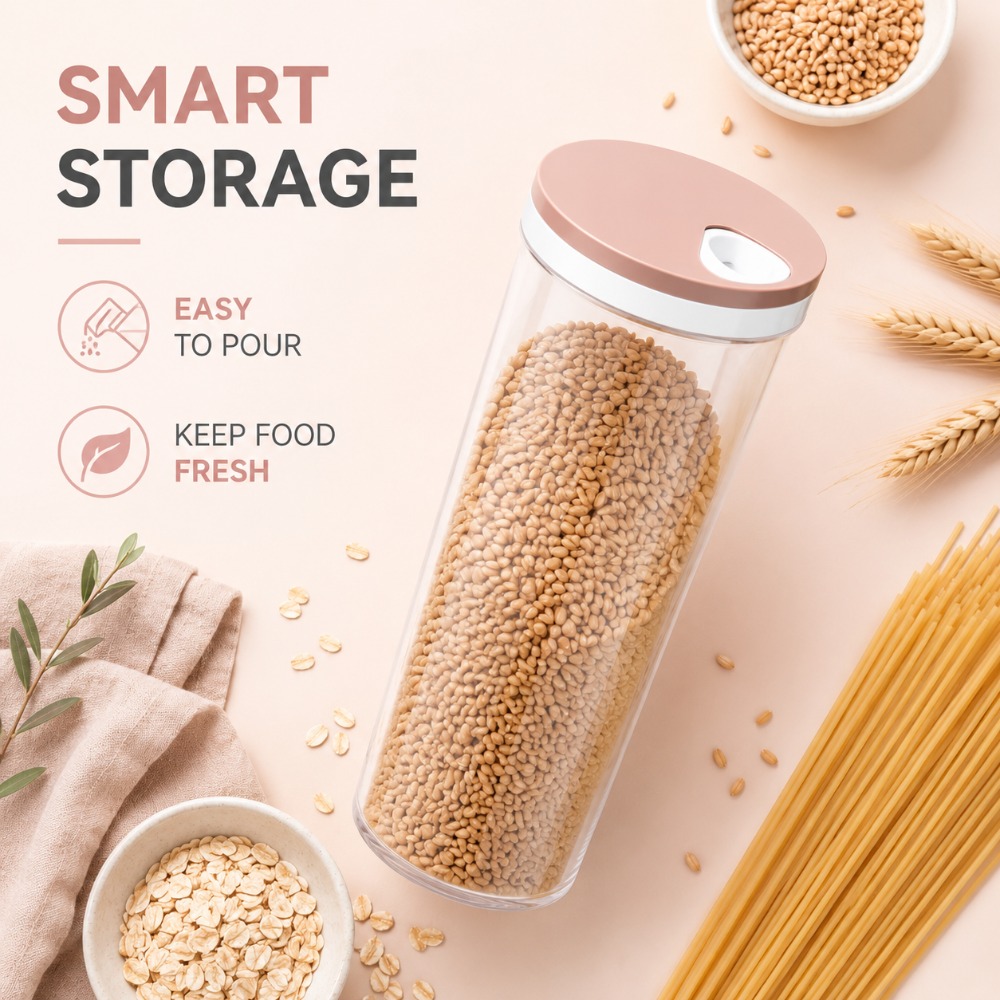 Airtight Noodle Storage Box 1  - Food Storage Kitchen Cabinet recension och pris