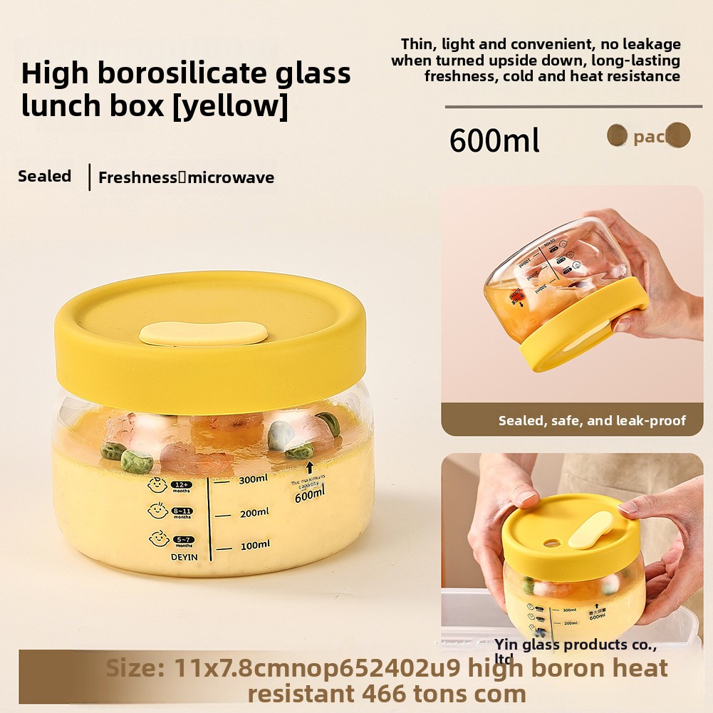 Glass Food Storage Container A - Food Storage Glass Box recension och pris