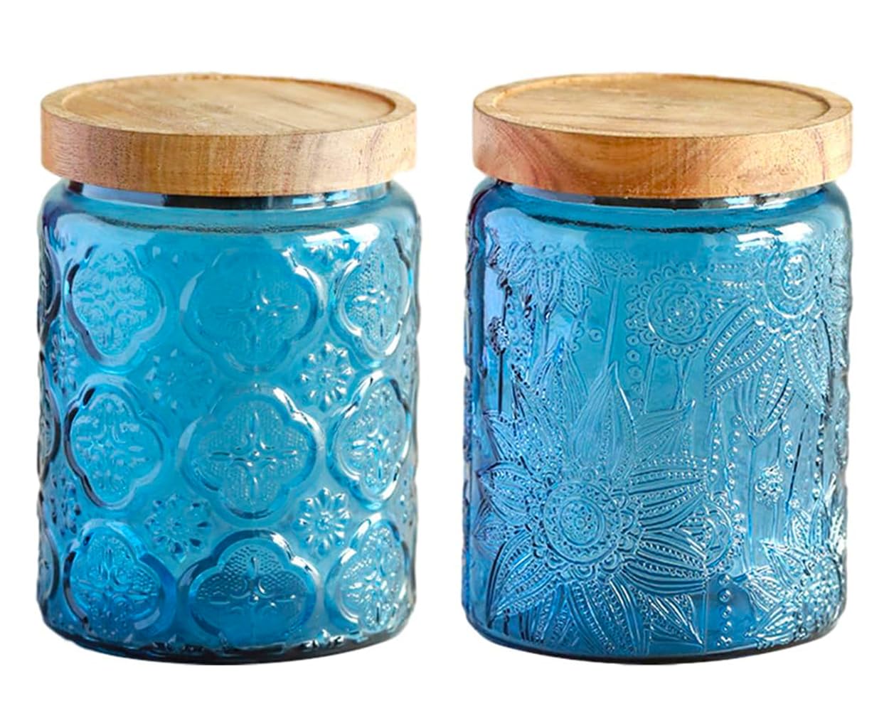 Vintage Glass Kitchen Storage  - Food Storage Glass Jar recension och pris