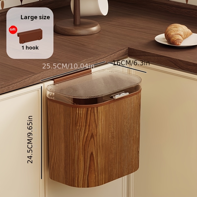 Punch Free Wood Grain Hanging  - Food Storage Kitchen Cabinet recension och pris